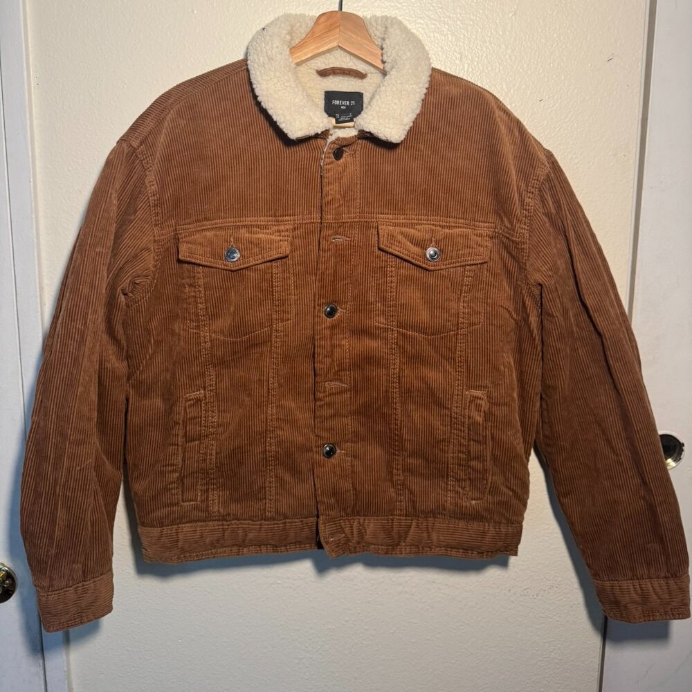 Forever 21 Men's Brown and Tan Sweatshirt